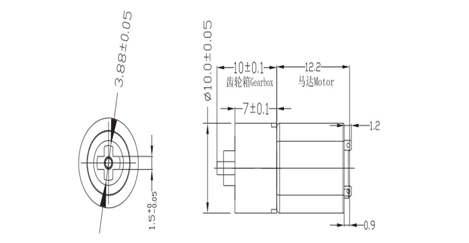 二級行星減速箱